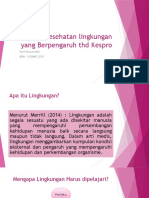 Issue Kesehatan Lingkungan Yang Berpengaruh THD Kespro