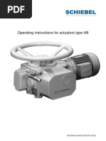 Operating Instructions For Actuators Type AB: OM-ENGLISH-AB-V2.05-2017.06.28