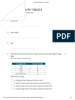 Soal Ulangan Ipa 1 Kelas 8