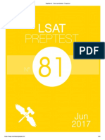 PrepTest 81 LSAT Practice Test with 7Sage