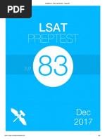 PrepTest 83 - Print and Take Test - 7sage Lsat