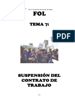 Suspensión Del Contrato de Trabajo