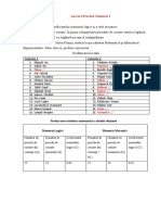 Lucrare Practică Numărul 1: Colonița 1 Colonița 2