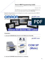 Making Cable Omron HMI Programming Cable