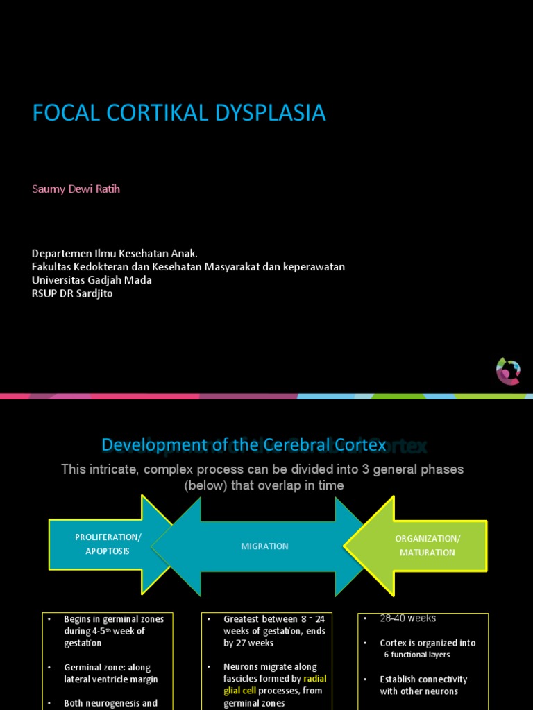 Focal Cortical Dysplasia Overview | PDF | Cerebral Cortex | Prenatal ...