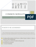 Lecture 2 Common Morality