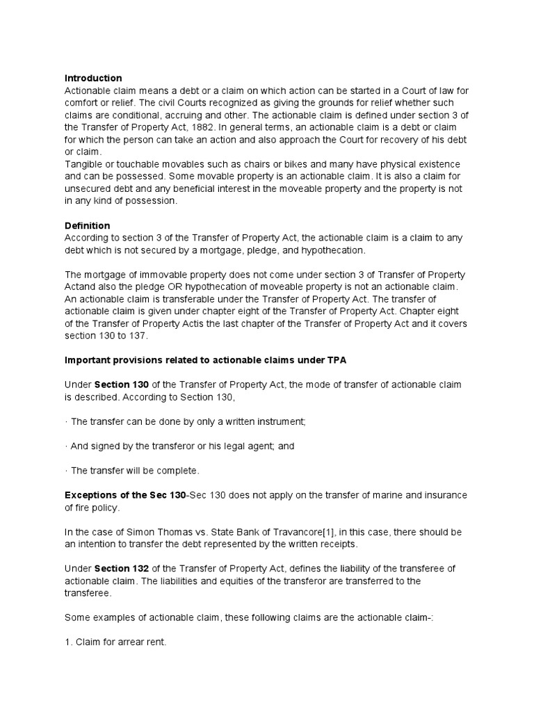 understanding-actionable-claims-under-the-transfer-of-property-act