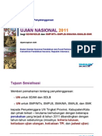 BSNP: Sosialiasi Ujian Nasional 2011 (Final v3 13 Jan 2011)