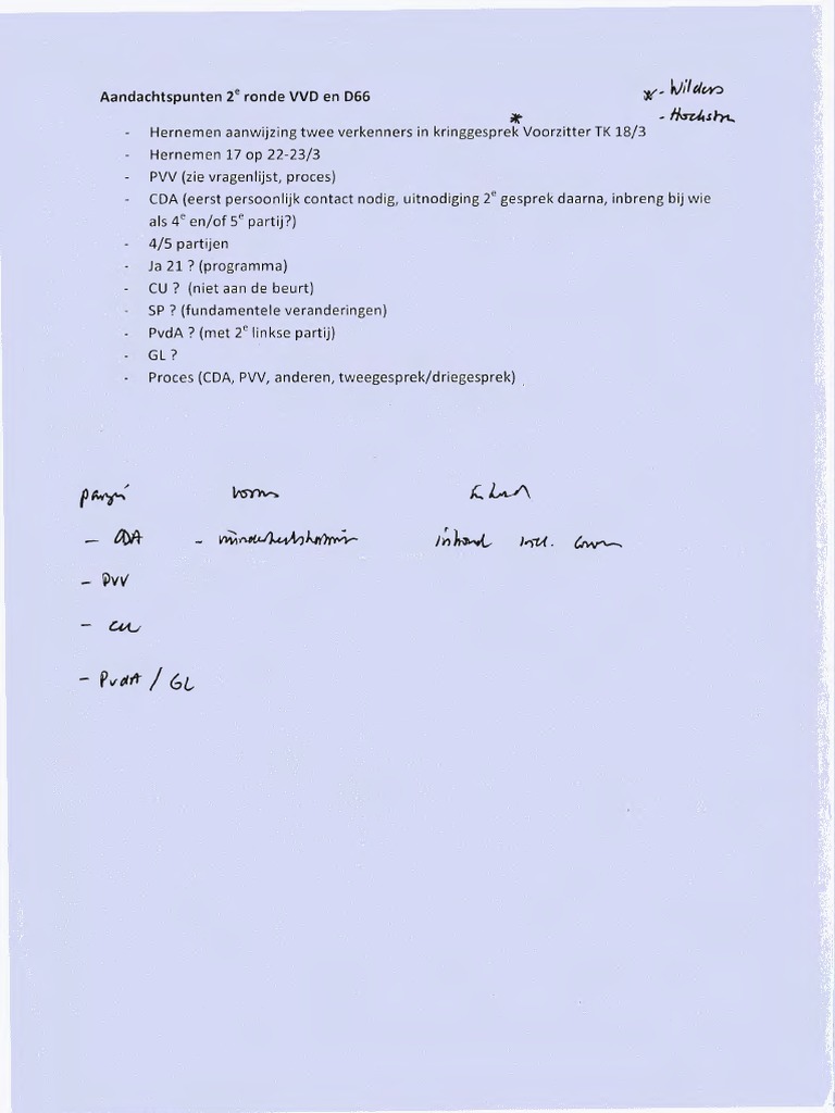 Notities 1 | PDF