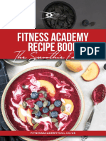 Fitness Academy Recipe Book: The Smoothie Edition