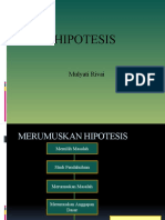 PERTEMUAN 8 (HIPOTESIS) PROMKES