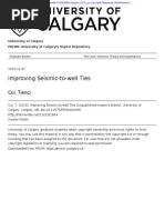 Improving Seismic To Well Ties