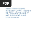 Download Obesity Case Study by Liam Gibbingss SN50108668 doc pdf