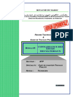 Onnaissance Des Essais Matériaux-BTP-TCCTP