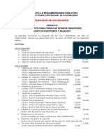 Enunciado Operaciones Del Libro de Inventarios y Balances