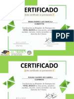 Este Certificado Es Presentado A: Fecha Firma