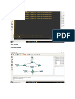 Configurar subred F y G en consola