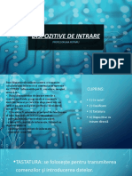 Dispozitive de Intrare