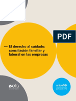 El Derecho Al Cuidado: Conciliación Familiar y Laboral en Las Empresas