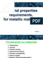 Material Properties Requirements, For Metallic Materials: Powerpoint Templates Powerpoint Templates