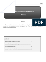 Electronic Lock User Manual - Glock: Preface