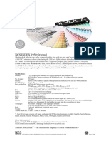 NCS INDEX 1950 Original: Natural Color System - The International Language of Colour Communication™