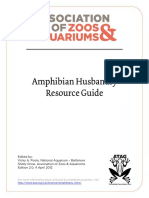 Amphibian Husbandry Resource Guide