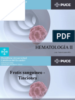 Práctica #2 Frostis Sanguíneo - Tinciones