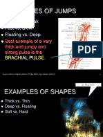 Examples of Jumps: Strong vs. Weak Fast vs. Slow Floating vs. Deep