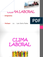 CLIMA LABORAL