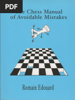 The Chess Manual of Avoidable Mistakes Vol 1 - Romain Edouard