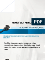 Perilaku Kesehatan Masyarakat