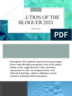 Evolution of The Bloguer 2021