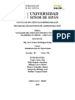 Análisis Del Proceso Productivo de La Florería Dlirios Chiclayo