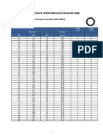 Catalog Tevi Semifabricate Hollow Bars