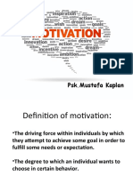 Motivation and Goal Setting: Maslow's Hierarchy and Self-Actualization