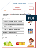 Ficha Texto Instructivo 3ro