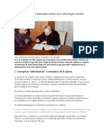 Breve Resumen de Los Principales Errores de La Eclesiología Conciliar