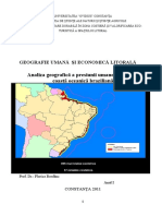 Analiza Geografica A Coastei Braziliene