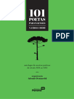 Antologia reúne 50 poetas paranaenses dos séculos XIX ao XX