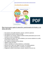 10 Trucos para Captar La Atención en Autismo