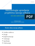 Metodologije Upravljanja Projektima Razvoja Softvera