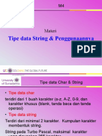 M 4 Tipe Data String 2021