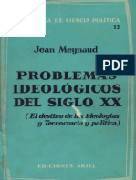Meynaud, J. - Problemas Ideológicos Del Siglo XX