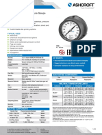 1379 Duragauge Pressure Gauge: Data Sheet