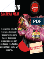 Recetario #4 Simbrah Meat Carnes