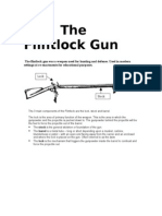 Flintlock Mechanism Description