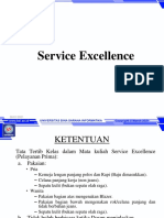 SERVICE EXCELLENCE] Optimizing Service Quality