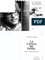 Barba Eugenio La Canoa de Papel