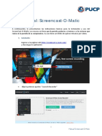 Manual Uso de Screencast
